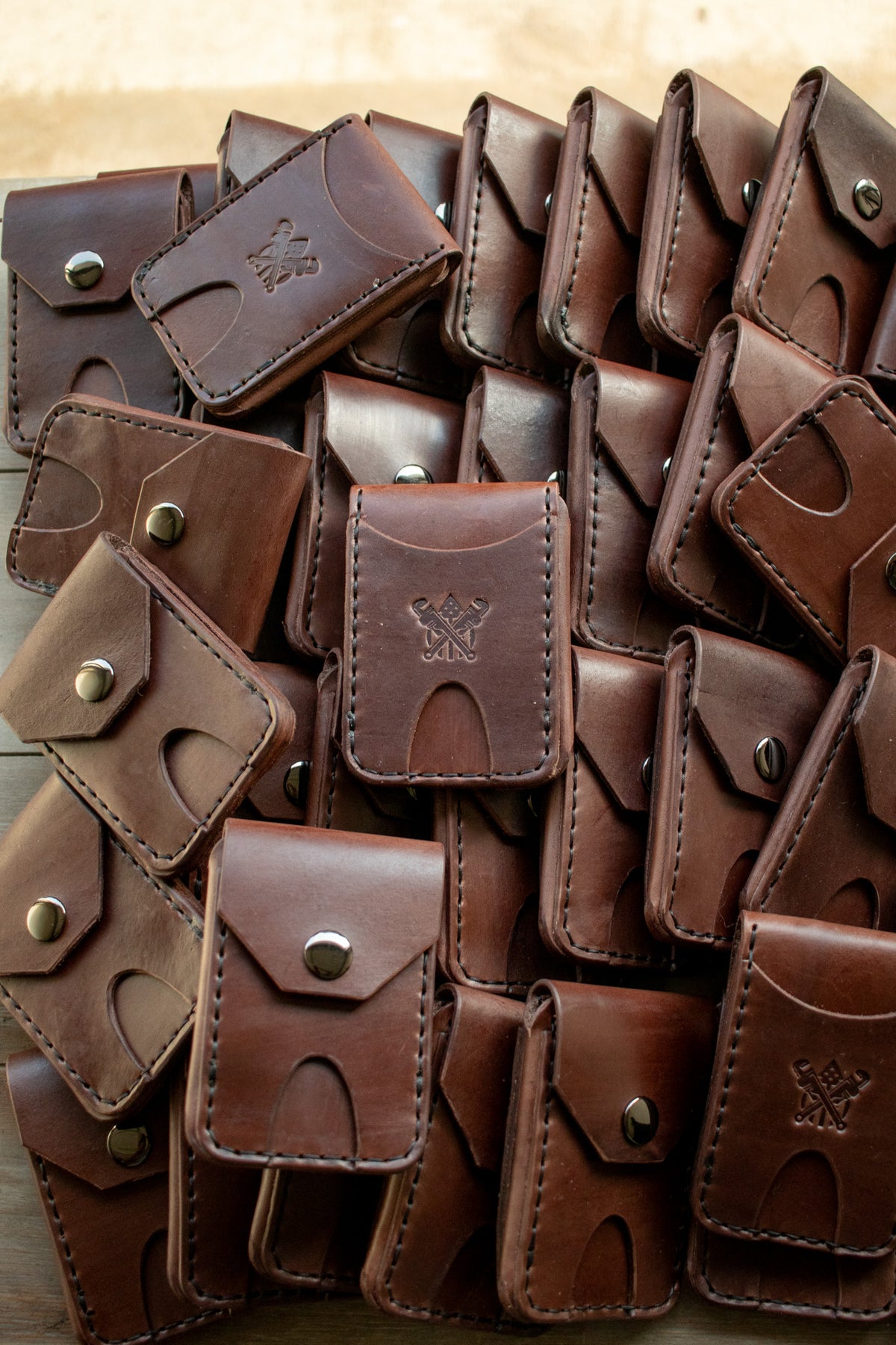 Handcrafting and personalizing a leather wallet